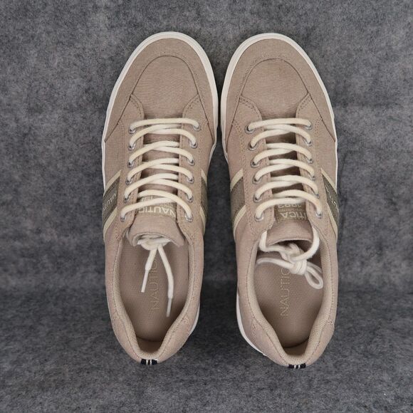 Nautica Shoes Mens 9 Sneakers Lifestyle Casual Classic Hull Trainer Low Oxford - Picture 6 of 12